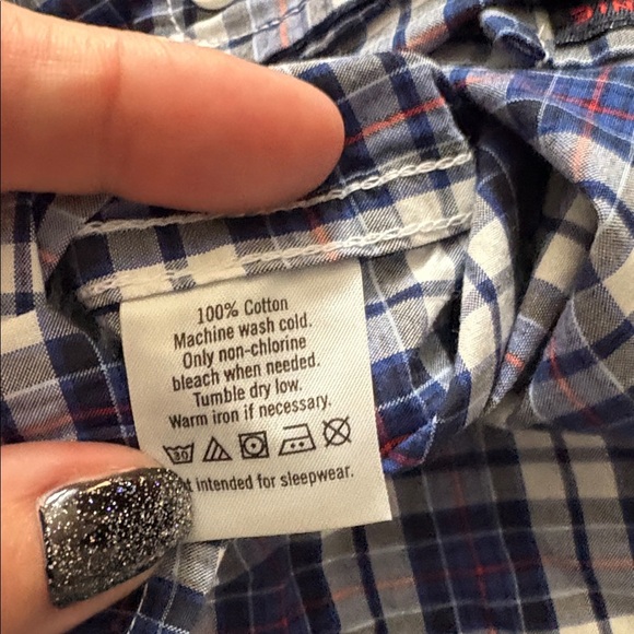 Janie and Jack Multicolor Plaid Shirt - Picture 4 of 6